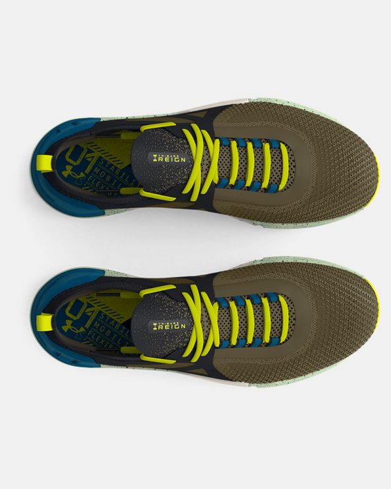 Men's UA TriBase™ Reign 4 Pro Training Shoes, Green, pdpMainDesktop image number 2